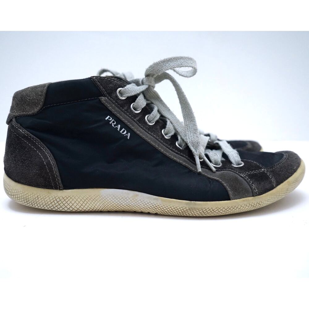Vintage 2000's Y2K Prada 4T1836 Linea Rossa Sneakers Men's 9